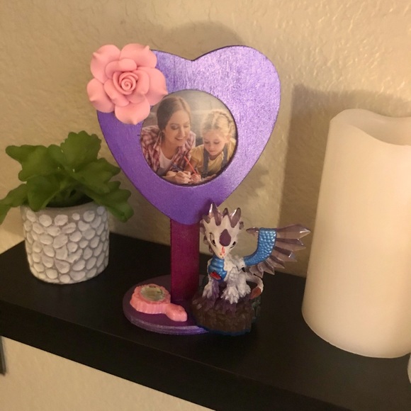 OOAK Wish Dragon Picture Frame🐲💚 - Picture 3 of 7